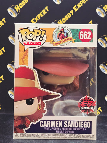 Carmen Sandiego #662 - EB Games Excl. - Where In The World Is Carmen Sandiego?