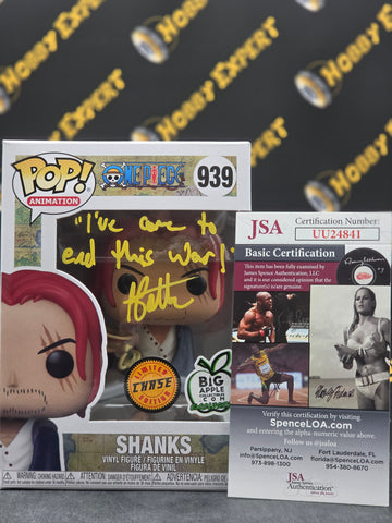 Shanks #939 - Autographed By Brandon Potter / JSA Certified / Chase - One Piece