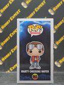 Marty Checking Watch