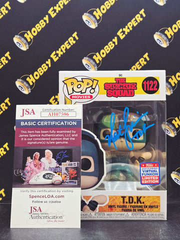 T.D.K. #1122 - Autographed By Nathan Fillion 2021 Virtual Convention - The Suicide Squad