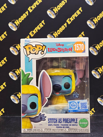 Stitch as Pineapple #1570 - Funko Exclusive / Scented - Disney Lilo & Stitch