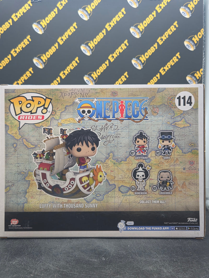 Luffy With Thousand Sunny