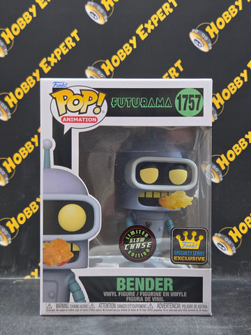 Bender #1757 - Glow Chase / Specialty Series Excl. - Futurama