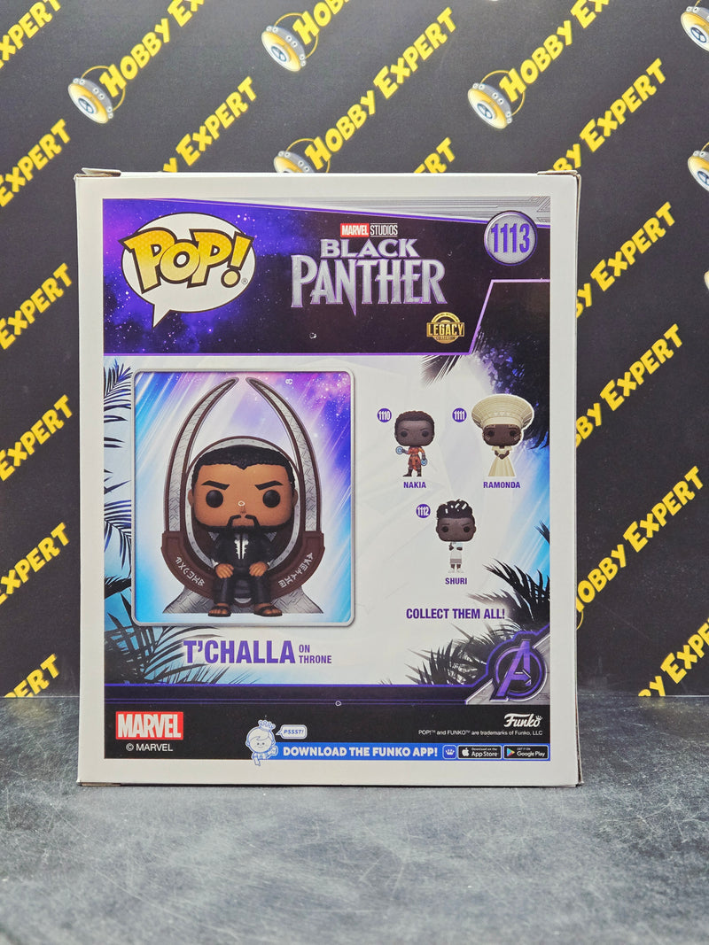 T'Challa On Throne