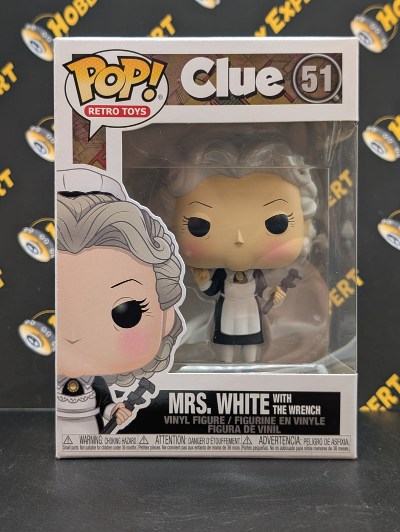 Mrs. White With Wrench