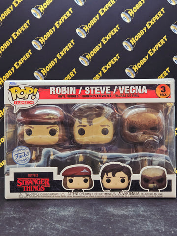 Robin / Steve / Vecna 3 Pack - Funko SE - Stranger Things