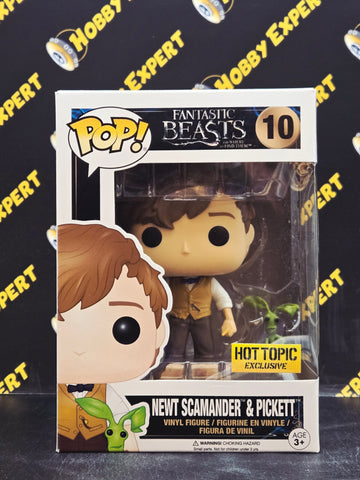 Newt Scamander & Pickett #10 - Hot Topic Excl.  - Fantastic Beast And Where To Find Them