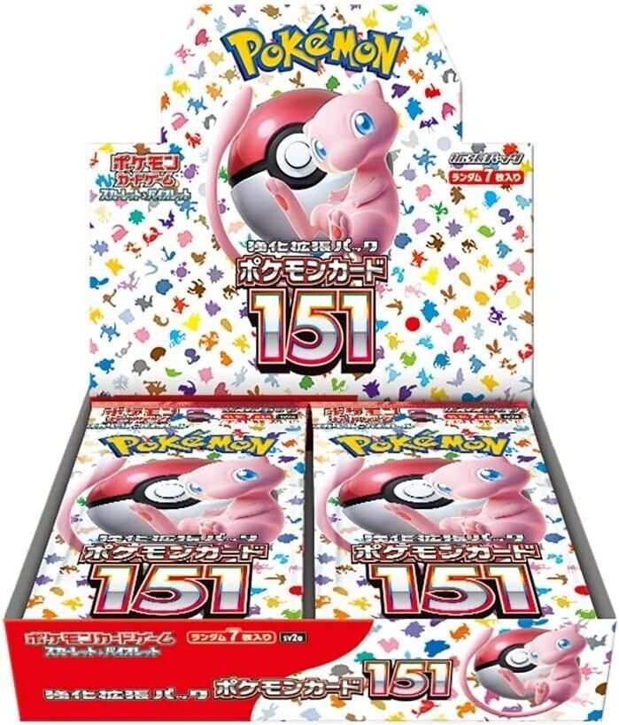 Scarlet & Violet: 151 - SV2a - Japanese Booster Box