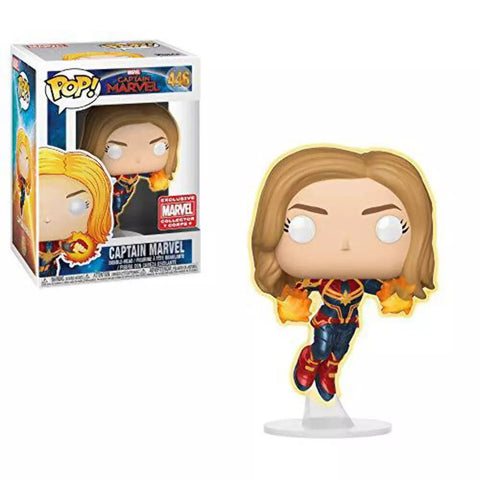 Captain Marvel - Marvel Captain Marvel #446 (Glows In The Dark) (Marvel Collector Corps)