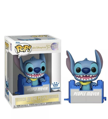 Stitch On The Peoplemover - Walt Disney World 50 #1165
