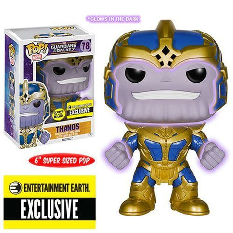 Thanos (6 pouces) - Marvel Guardians of the Galaxy #78 (brille dans le noir) (Entertainment Earth)