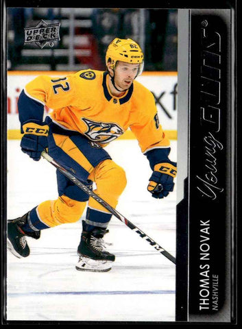 Thomas Novak Young Guns - Nashville Predators #476