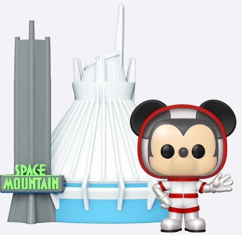 Space Mountain And Mickey Mouse - Walt Disney World 50