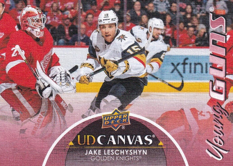 Jake Leschyshyn Young Guns Canvas #C218 - Vegas Golden Knights