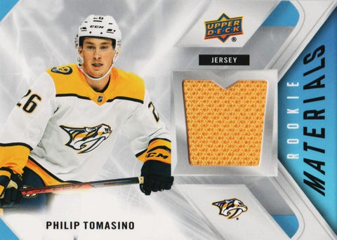 Philip Tomasino Rookie Materials Yellow Patch - Nashville Predators #RM-PT