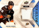 Trevor Zegras Rookie Materials White Patch - Anaheim Ducks