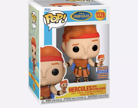Hercules With Action Figure - Disney Hercules #1329 (2023 Wondrous Convention)