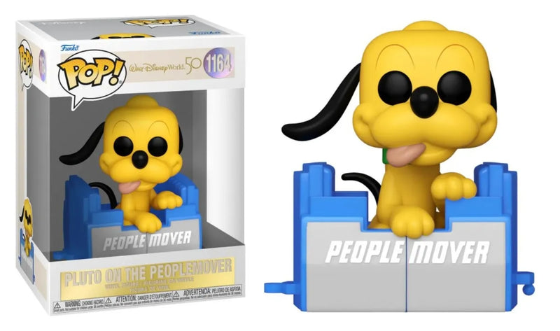 Pluto on the Peoplemover - Walt Disney World 50