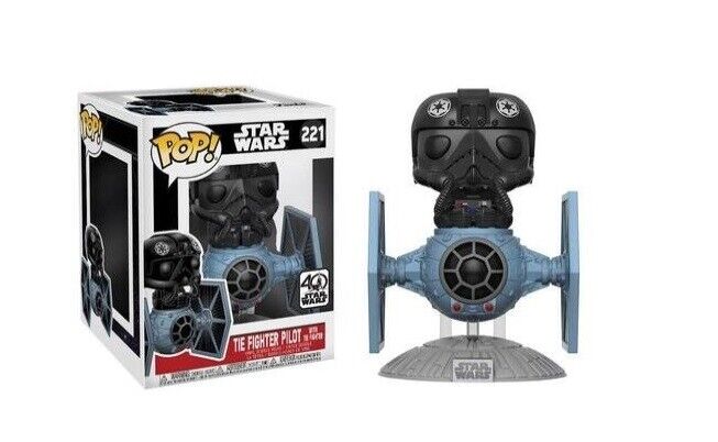 Tie Fighter Pilot With Tie Fighter - Star Wars