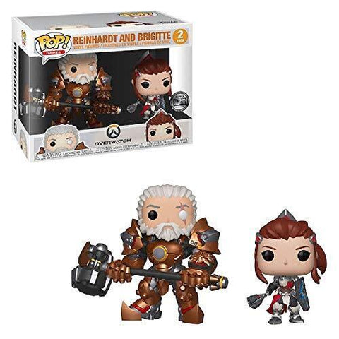 Reinhardt and Brigitte 2 Pack (6 Inch) (Blizzard Exclusive) - Overwatch