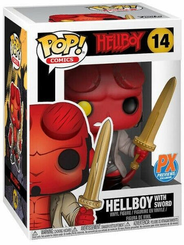Hellboy With Sword - Hellboy #14 (PX Previews)