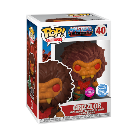 Grizzlor - Masters of the Universe #40 (Flocked) (Funko.com Exclusive)