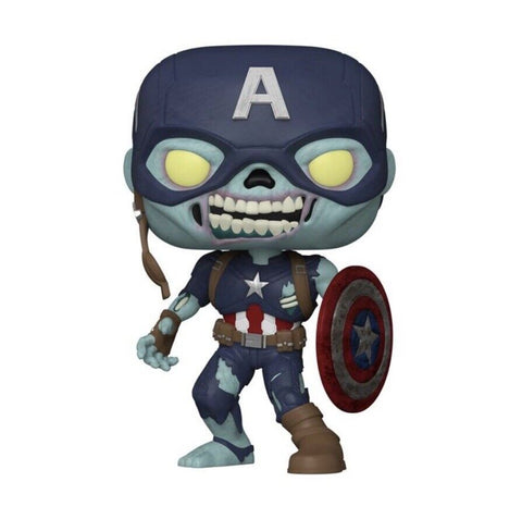 Zombie Captain America (10 Inch) - Marvel What If...? #949 (Gamestop Exclusive) (Copy)