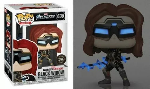 Black Widow - Marvel Avengers GamerVerse #630 (Glow Chase)