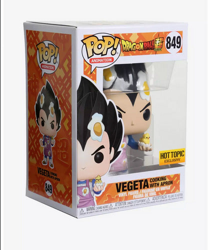 Vegeta Cooking With Apron