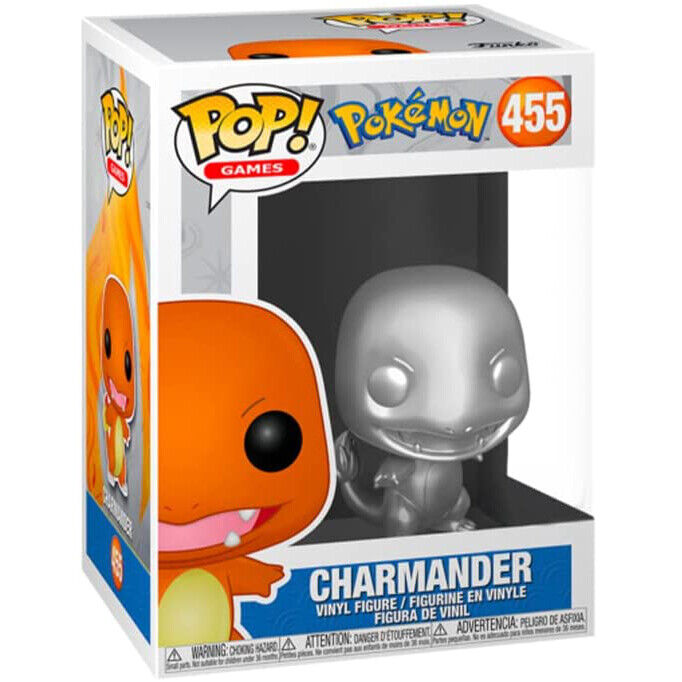 Charmander (Silver Metallic) - Pokemon