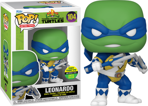 Leonardo  #104 (2022 Toy Tokyo San Diego) - Power Rangers X Teenage Mutant Ninja Turtles