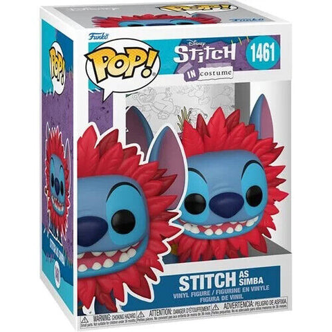 Stitch As Simba - Disney Stitch In Costume #1461