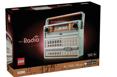 Retro Radio - Lego Icons (10334) - NEW