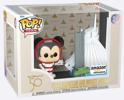 Space Mountain And Mickey Mouse - Walt Disney World 50 #28 (Amazon Exclusive)