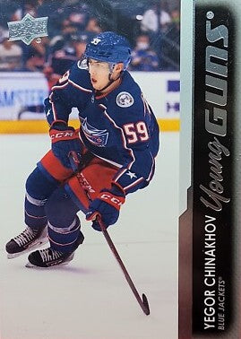 Yegor Chinakov Young Guns - Columbus Blue Jackets #471