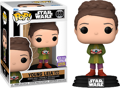 Young Leia With Lola - Star Wars