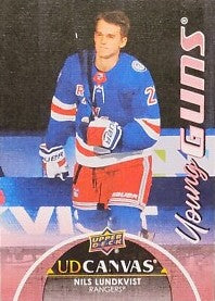 Nils Lundkvist Young Guns Canvas #C227 - New York Rangers