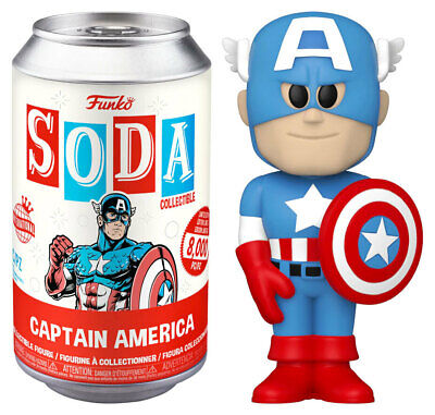 Captain America (Soda) - Marvel - 8000 Pièces
