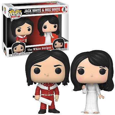 Jack White et Meg White - Pop ! Rocks The White Stripes - Lot de 2