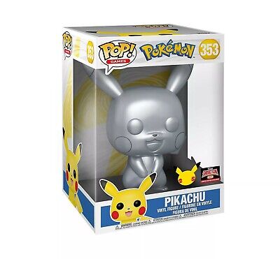 Pikachu #353 (10 Inch) (Silver Metallic) (Target Con 2021) (25th Anniversary) - Pokemon