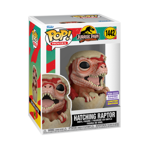 Hatching Raptor - Jurassic Park 30Th Anniversary #1442 (2023 Summer Convention)