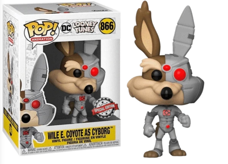 Wile E. Coyote As Cyborg - DC Looney Tunes
