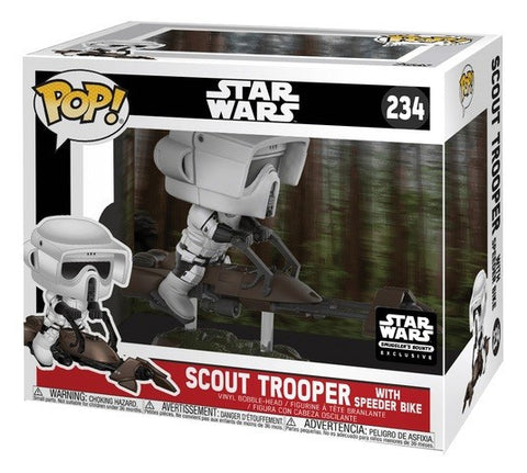 Scout Trooper With Speeder Bike - Star Wars #234 (Smuggler's Bounty Exclusive)