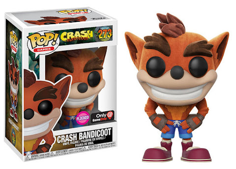 Crash Bandicoot - Crash Bandicoot #273 (Flocked) (Only at Gamestop)