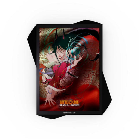 Riftbound League of Legends TCG: Origins Art Sleeves - Ahri (100ct)