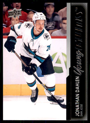 Jonathan Dahlen Young Guns - San Jose Sharks #473