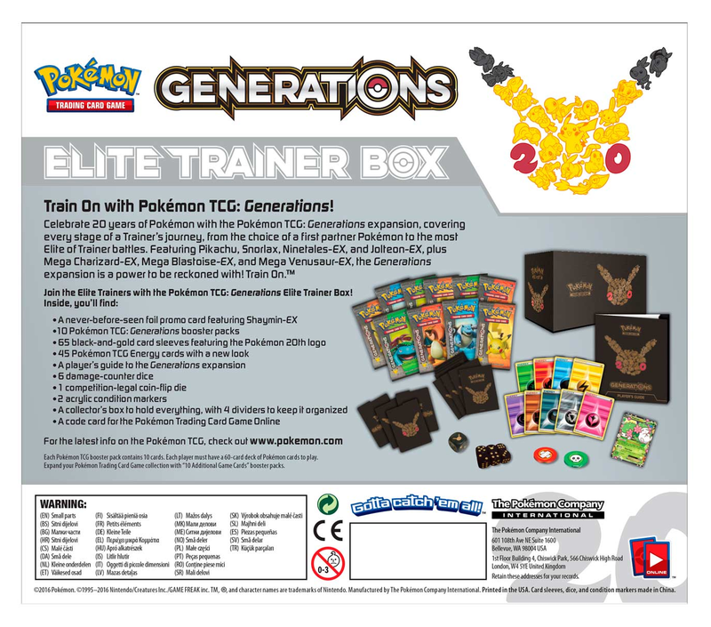 Generations - Elite Trainer Box