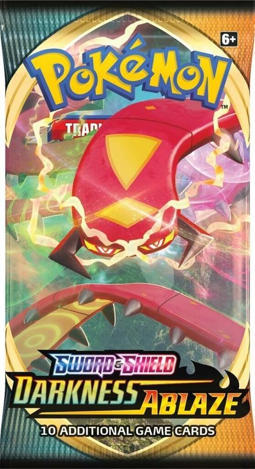 LIVE OPENING - Sword & Shield: Darkness Ablaze - Booster Pack