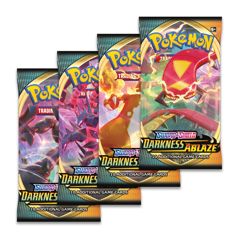 LIVE OPENING - Sword & Shield: Darkness Ablaze - Booster Pack