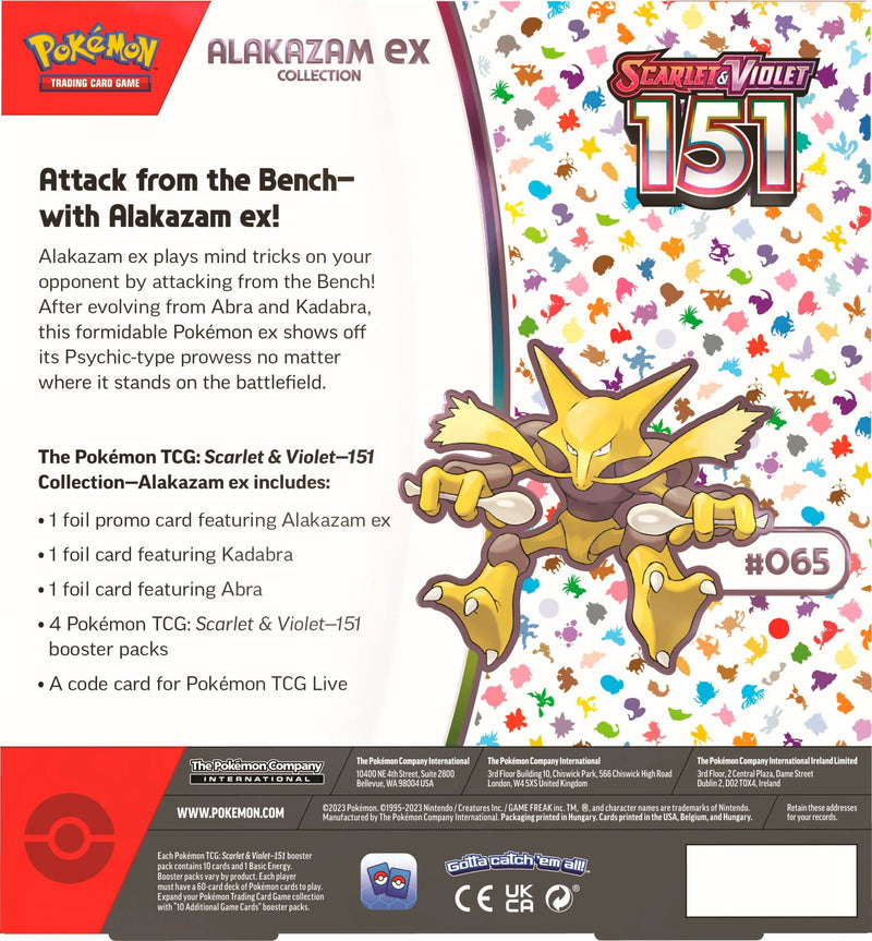 Écarlate &amp; Violette : 151 - Alakazam ex Box 